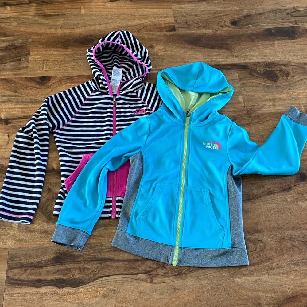 The North Face sweatshirts